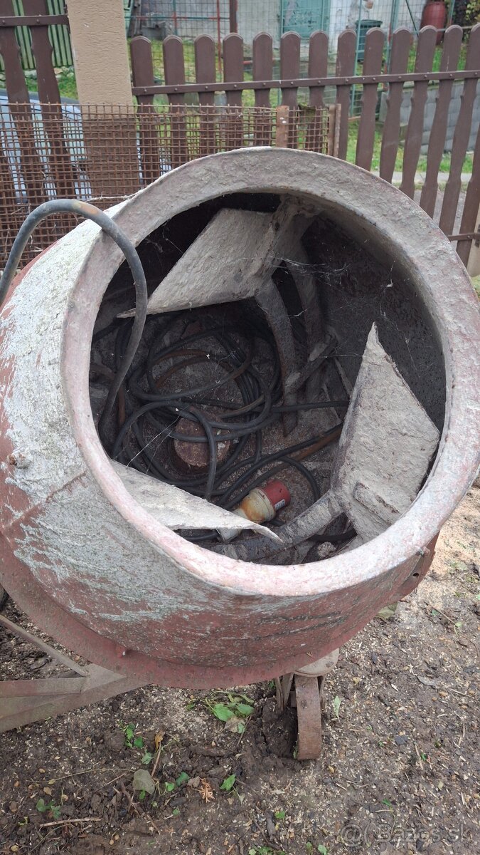 Miešačka na betón - 4