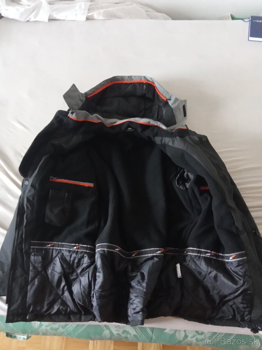 Zimná pracovná bunda Cerva Emerton Black - 4