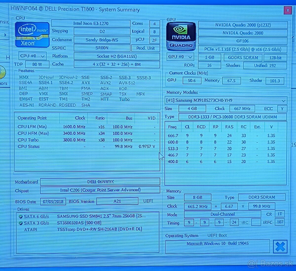 PC Dell T1600 Workstation - 4