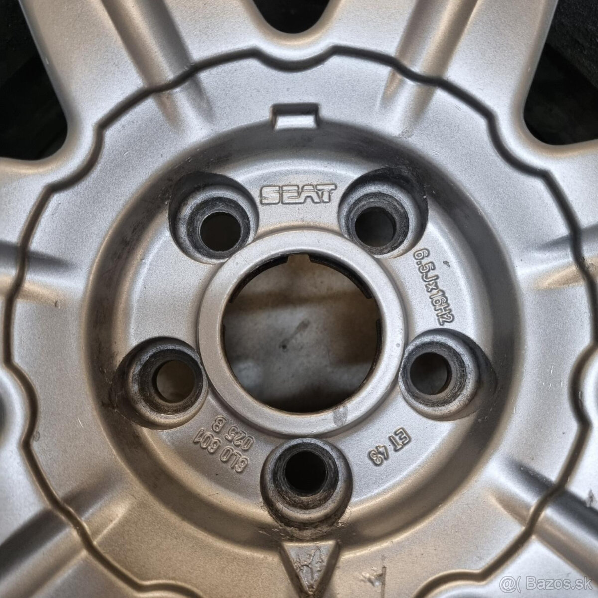 Hliníkové Seat disky 5x100 R16 6,5J ET43 - 4