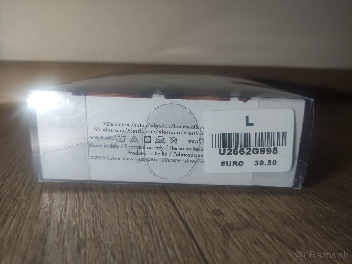 Pánské boxerky trenýrky spodní prádlo Calvin Klein, vel. L - 4