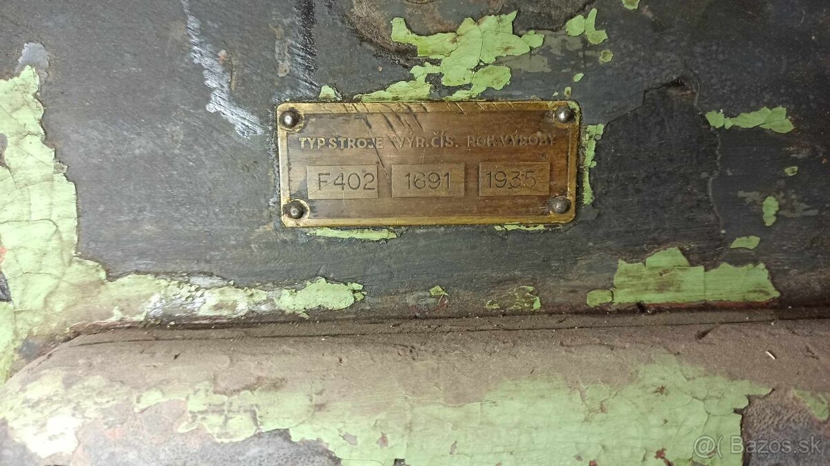 Fréza na kov . Česká Zbrojovka - 4