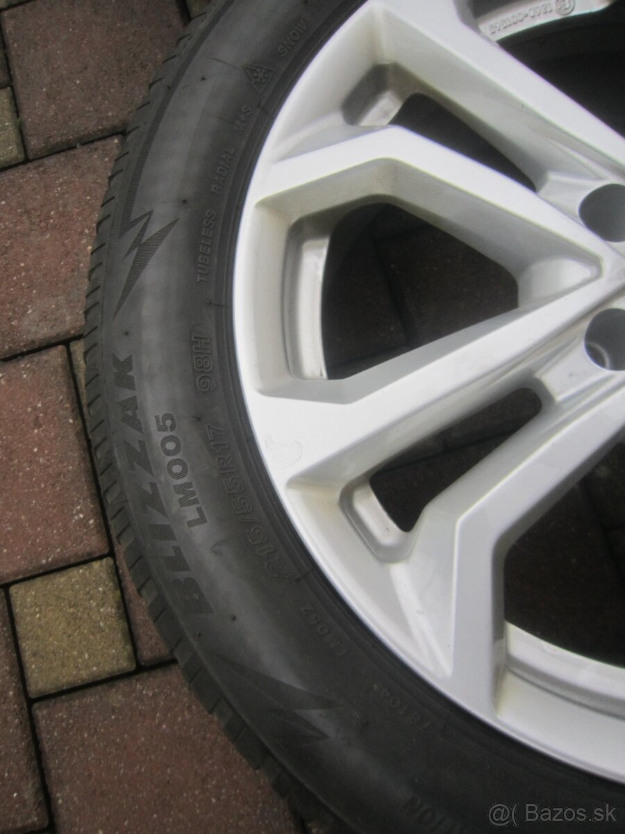 17" AL disk Arteon, VW group rozteč112 Dezent TX 7J x 17 - 4