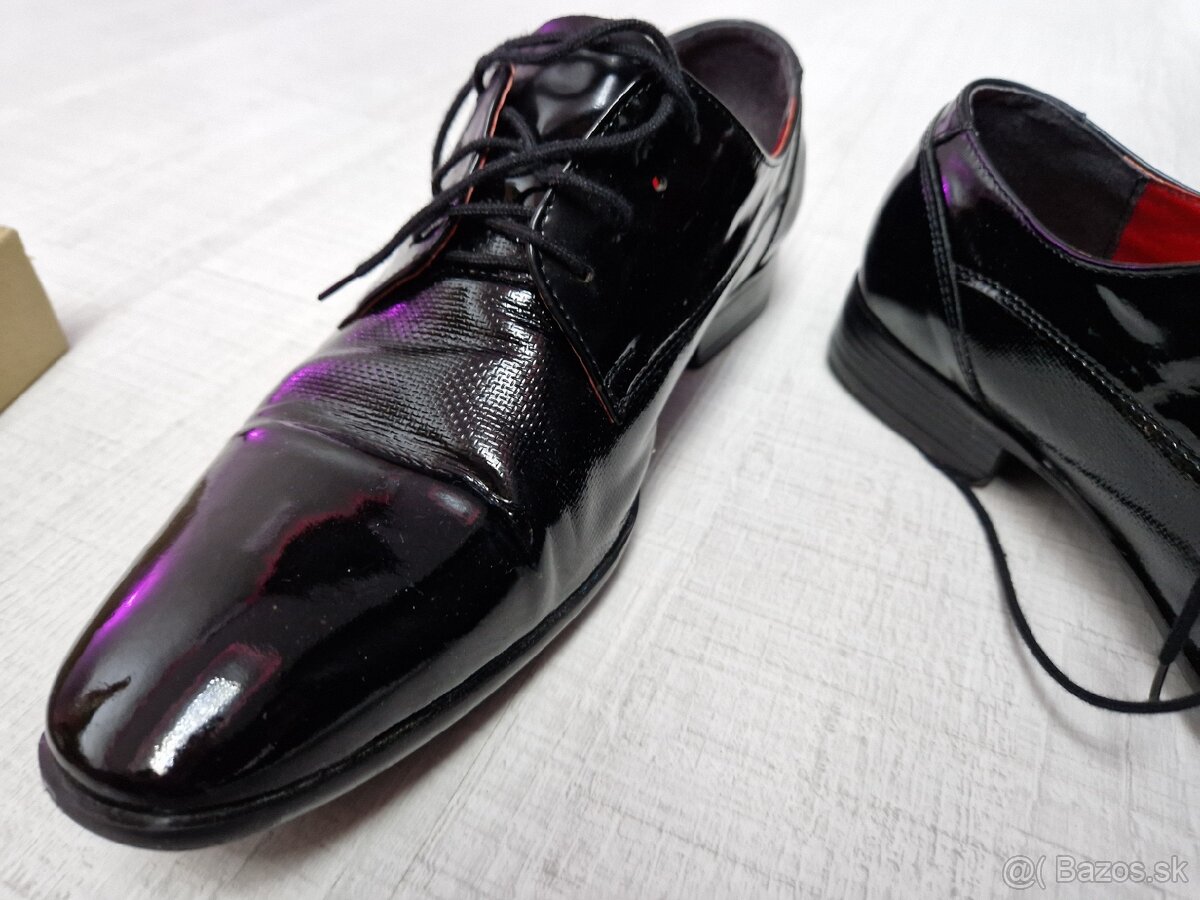 Pánske spoločenské topánky č. 39 - 4
