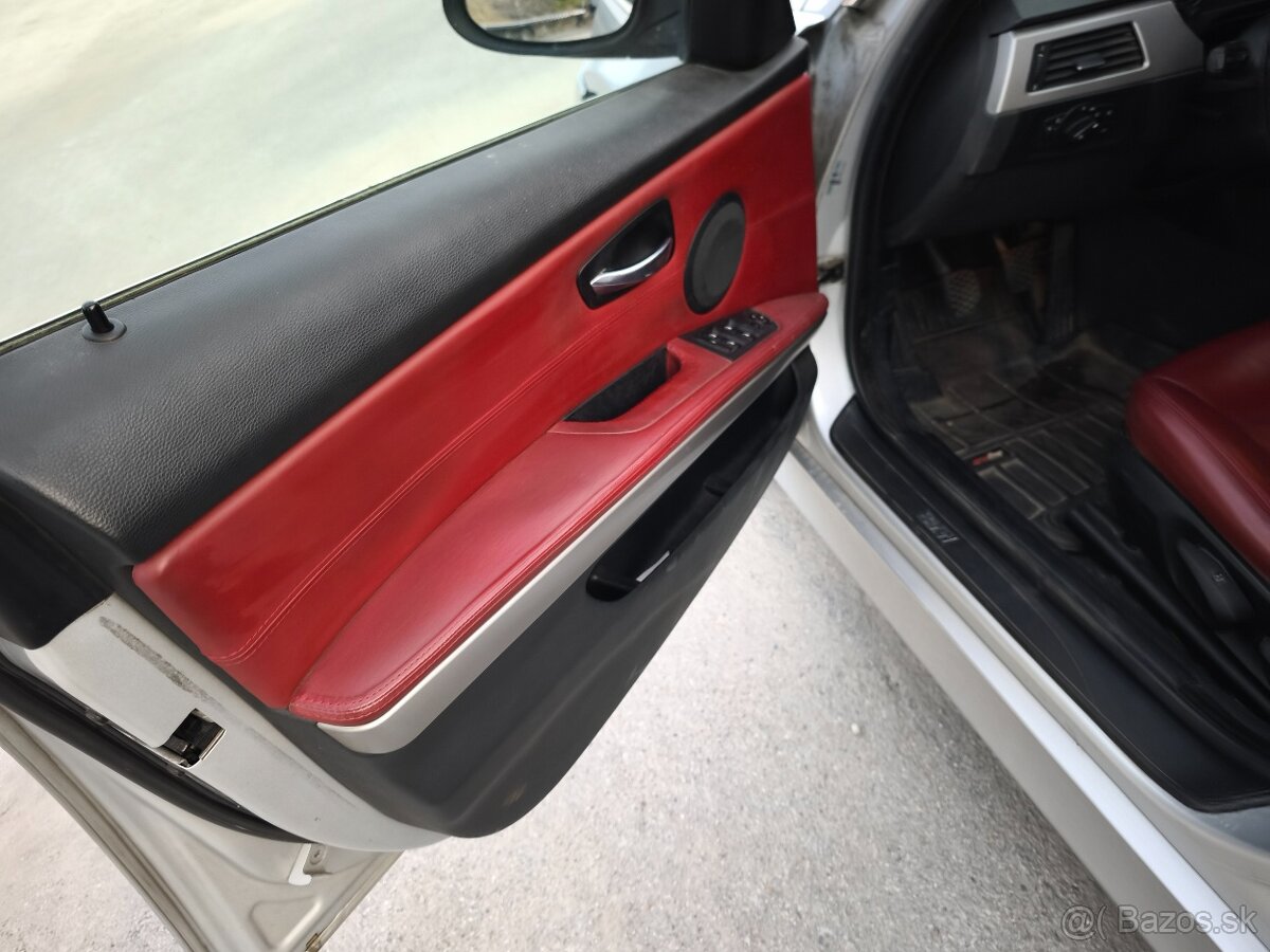 Predám červený interiér BMW e91 - 4