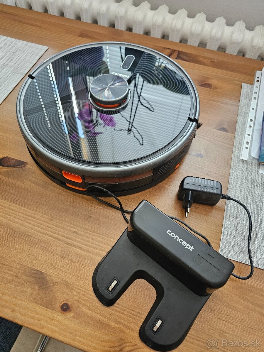 Robotický vysávač s mopom Concept VR3115 RoboCross Laser (To - 4