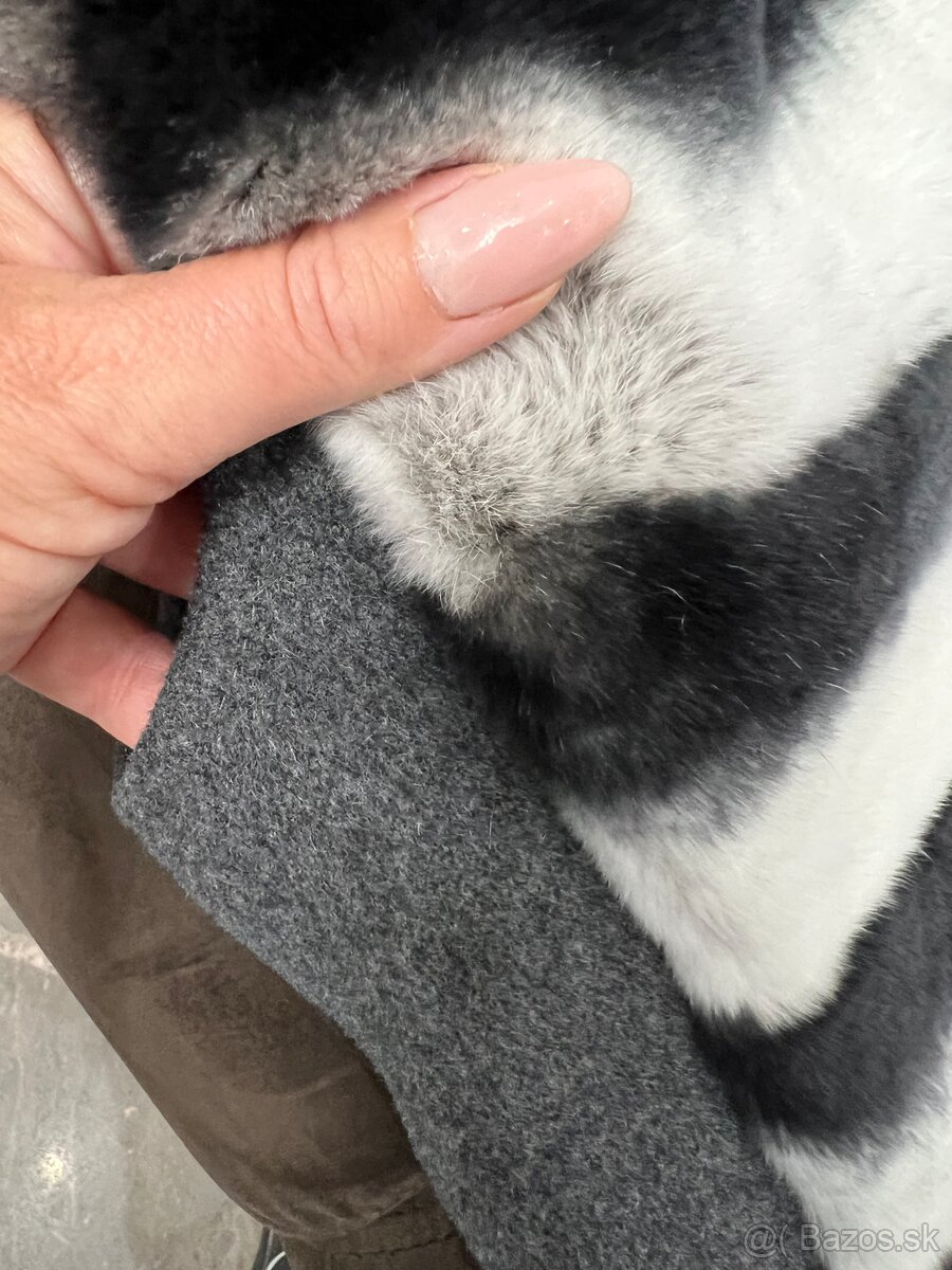 Kožušinová vesta z pravej kožušiny - 4