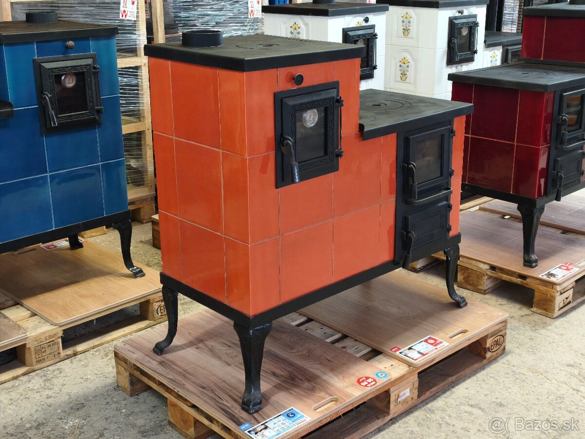 Kachľová pec, Kachlový sporák, Kachle 10kW Dlho držia teplo - 4