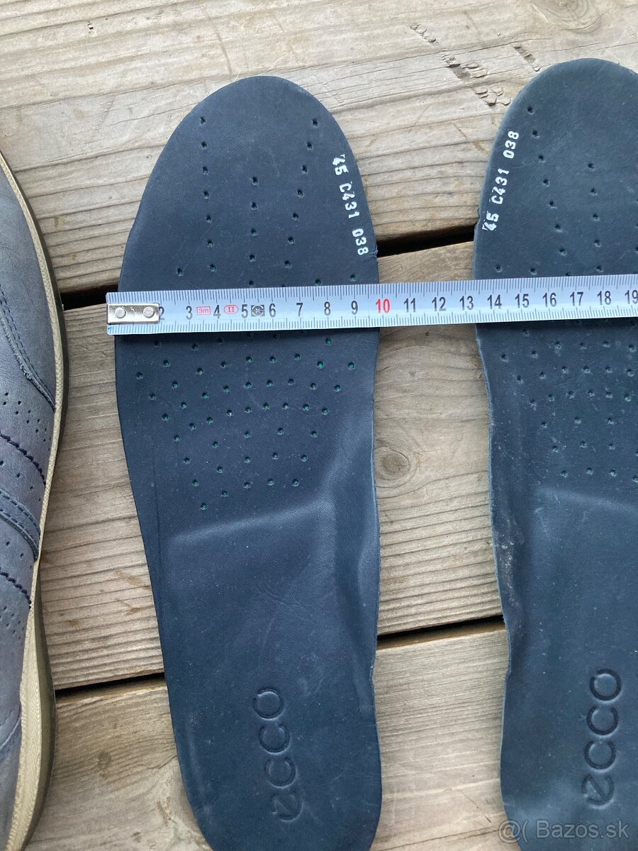 pánske modrosivé mokasíny - 4