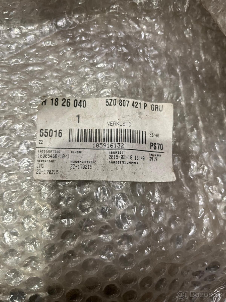 ZADNY NARAZNIK VW FOX 5Z0807421P - 4