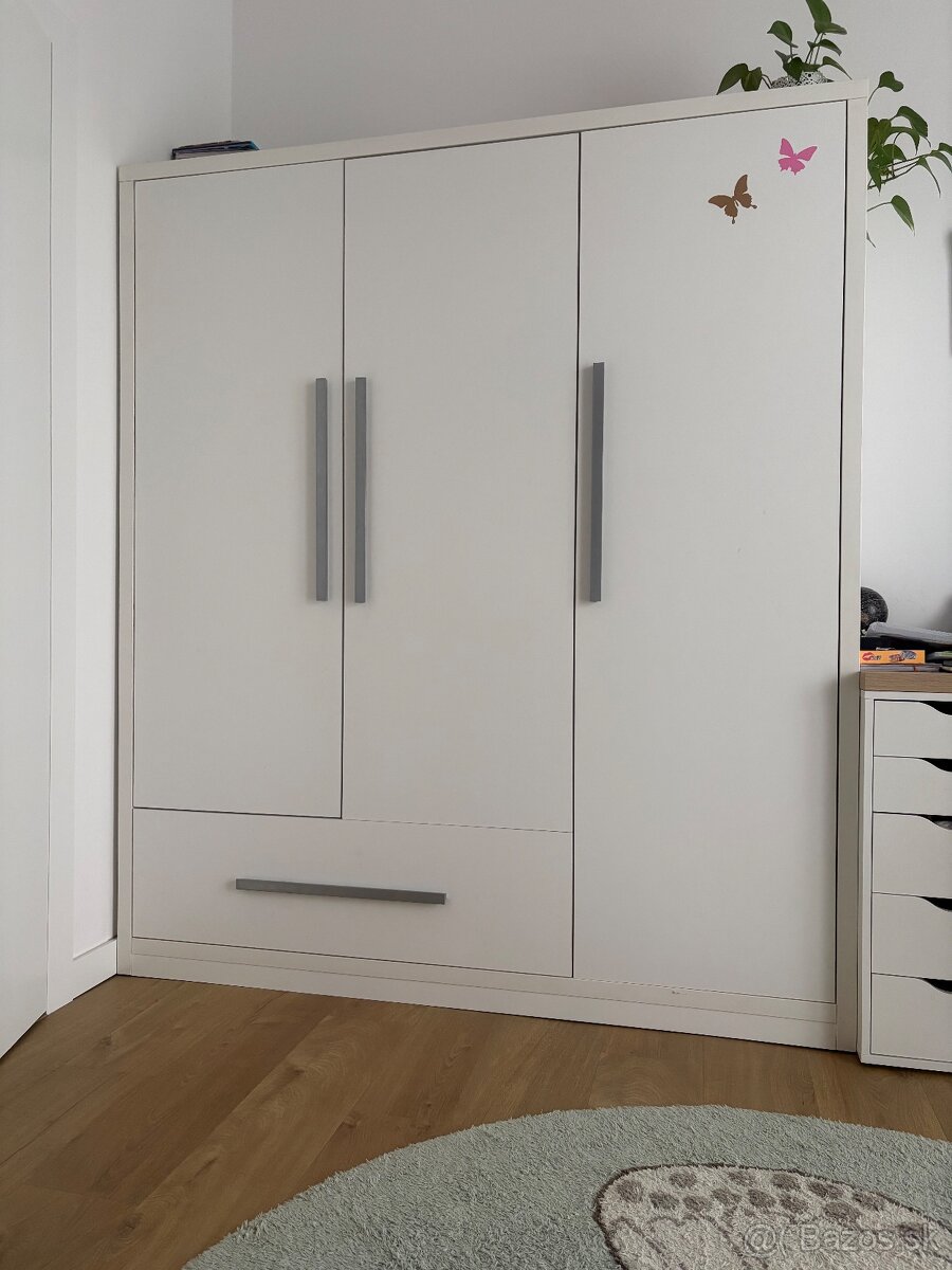 Detská posteľ domčeková - biela - 4