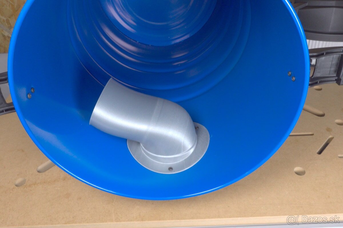 Adaptér s cyklónovým efektom Scheppach DC100 odsávač pilín - 4