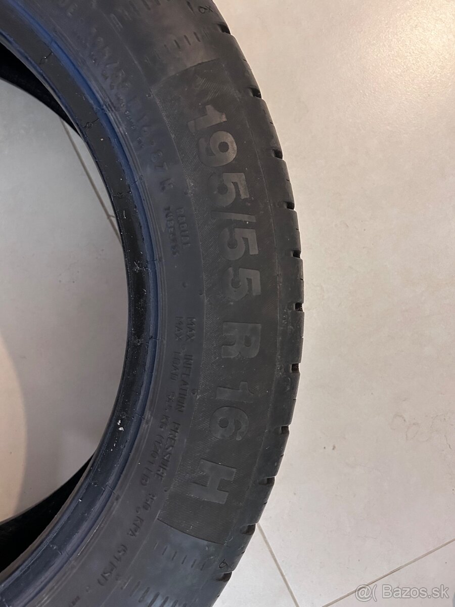 Letné pneumatiky 195/55 R16 Continental - 4