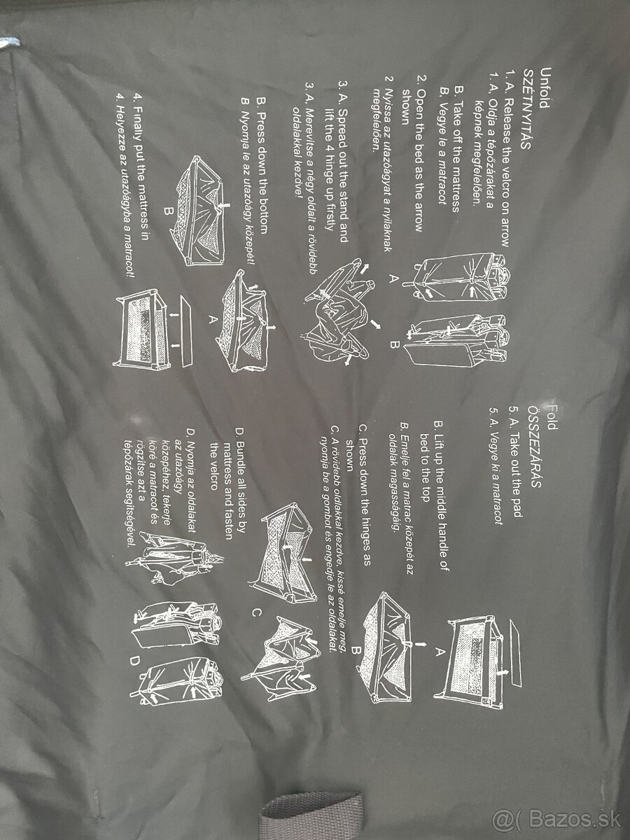 Cestovná postieľka - 4