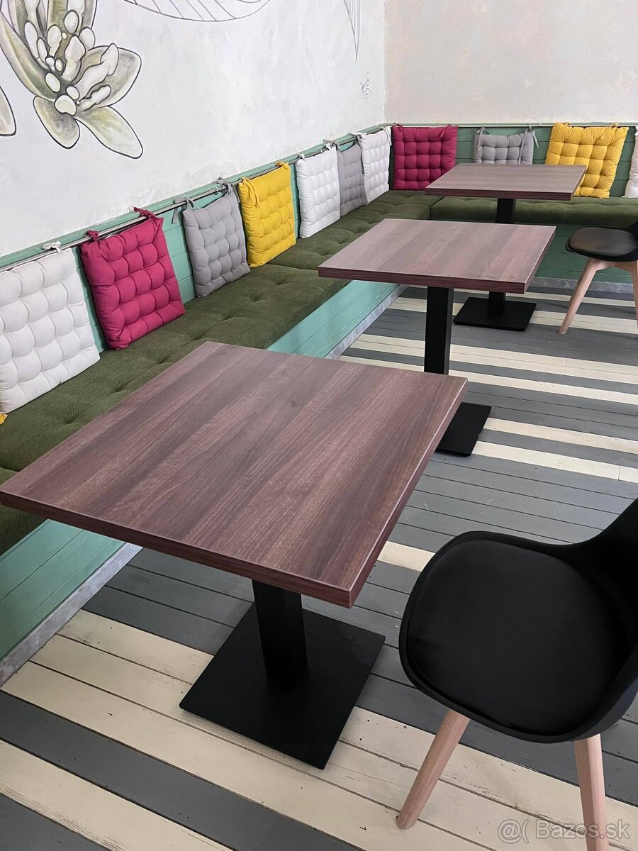 Predám kaviarenské stoly do barov , kaviarní - Všetko NOVE - 4