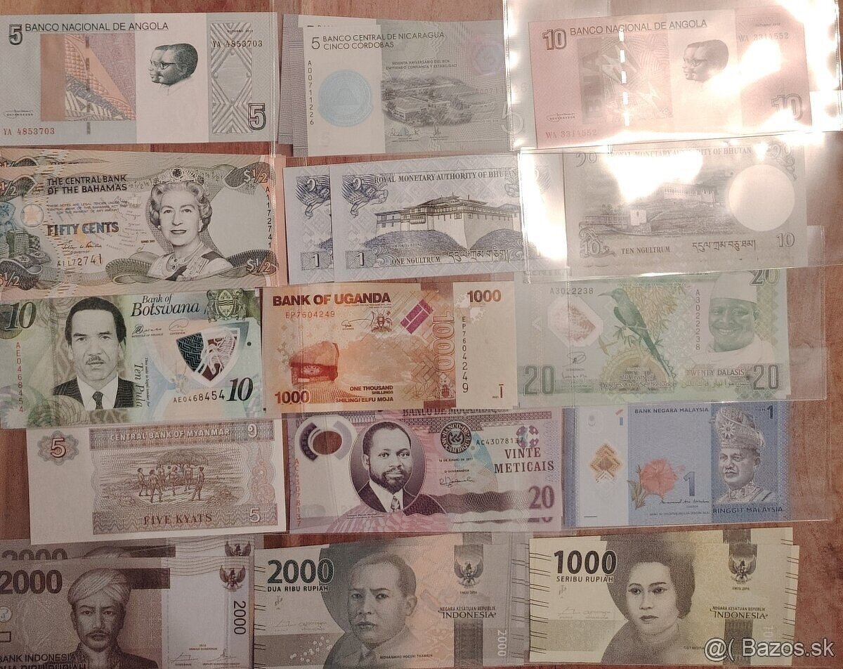 Zahraničné UNC bankovky - 4
