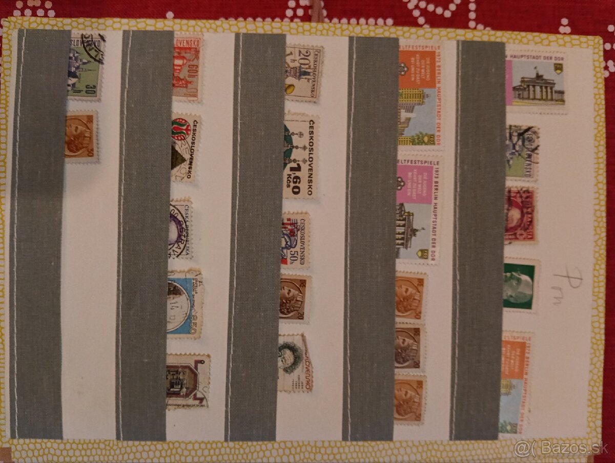 Staré poštové známky v albumoch - 4