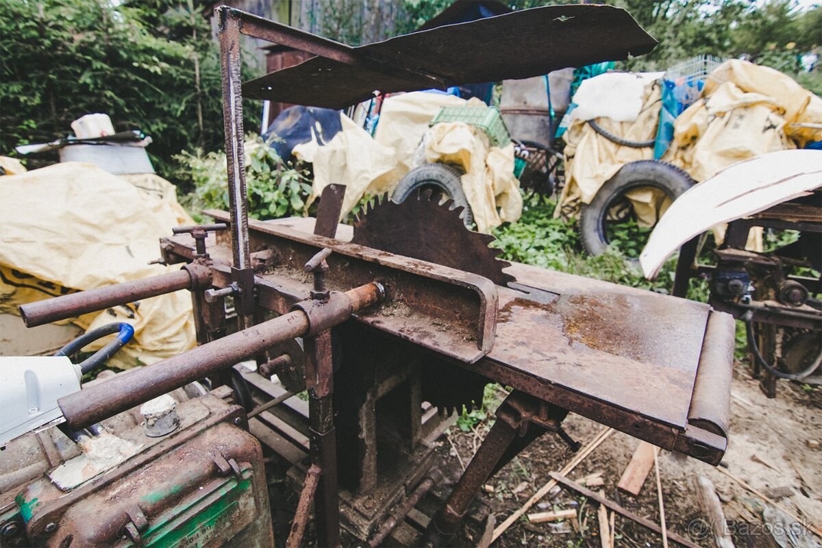 Cirkular na kolajniciach (vyuzivany na stavbu chaty) - 4