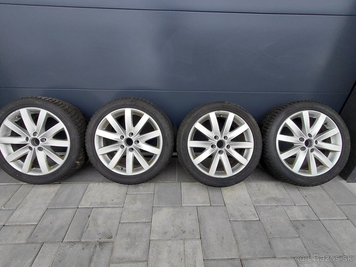 Zimná sada originál VW 235/45 R17 - 4