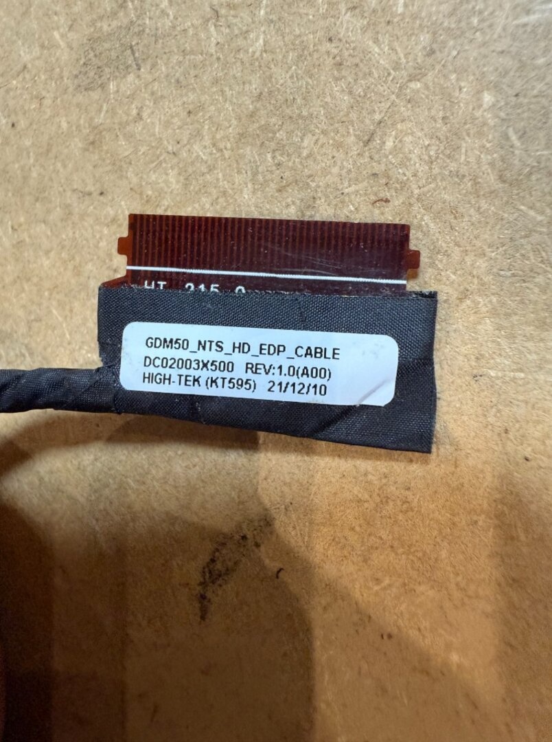 LVDS LCD kabel pre notebook dell inspiron alebo vostro. - 4