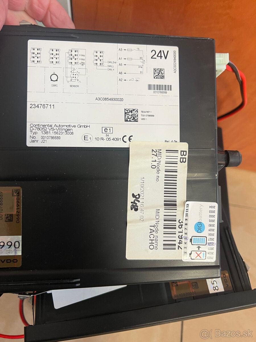 Tachograf na Volvo - 4