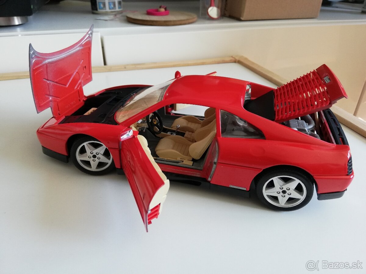 1.18 FERRARI 348 TB cervena Bburago - 4