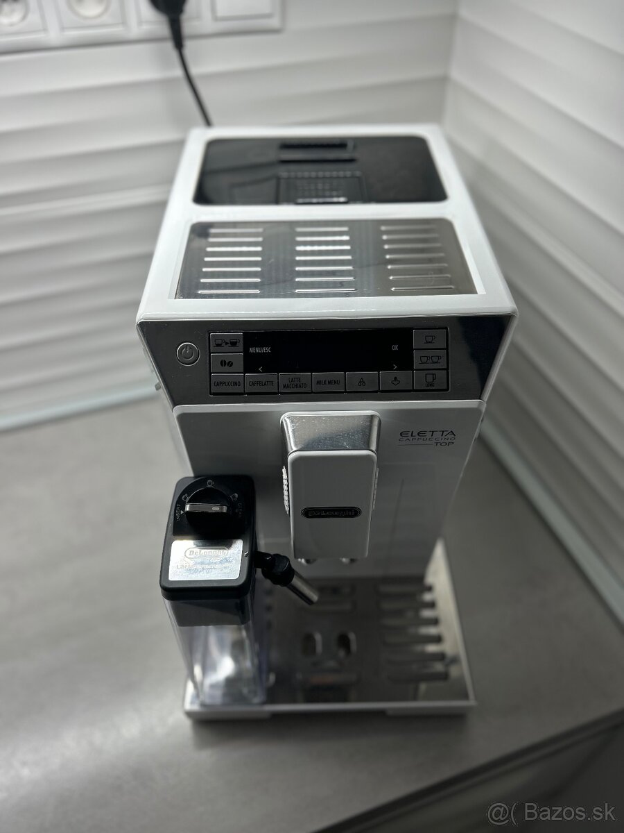 Kávovar DeLonghi Eletta biela farba - 4