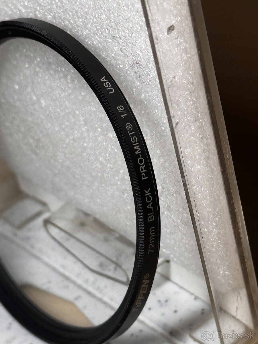 2x Tiffen Promist filter 72mm 1/8 1/4 - 4