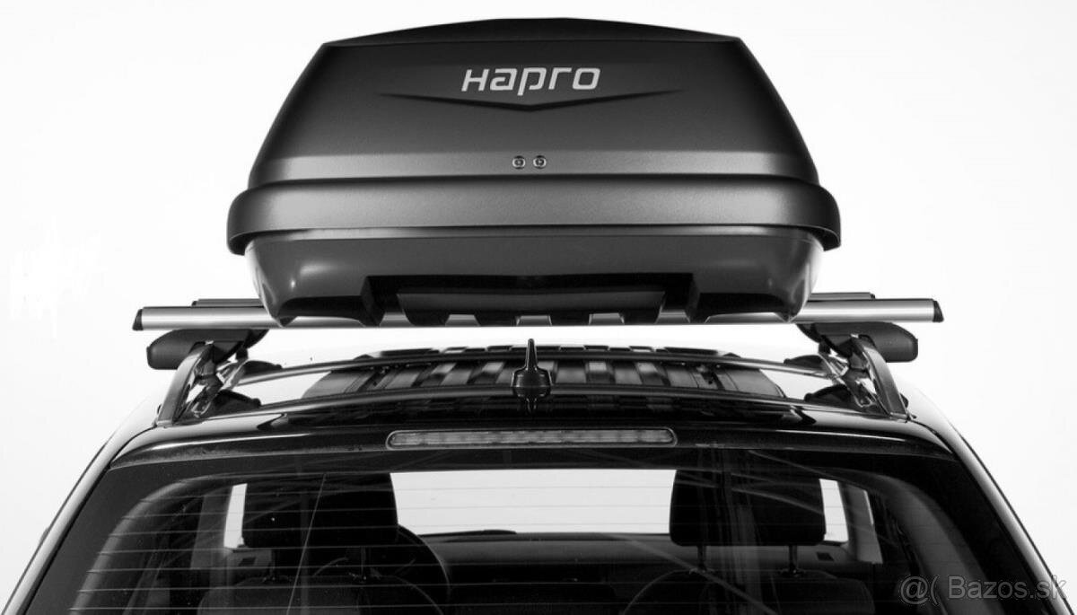 Veľký strešný box Hapro Carver 6.5 + nosice(priečniky) - 4