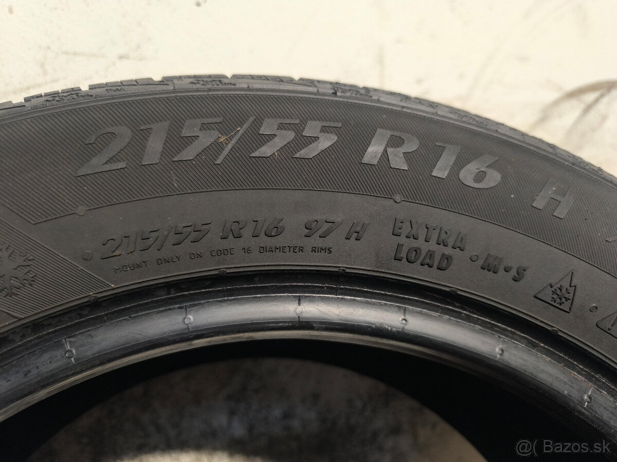 215/55 R16 Zimné pneumatiky Matador Sibir Snow 2 kusy - 4
