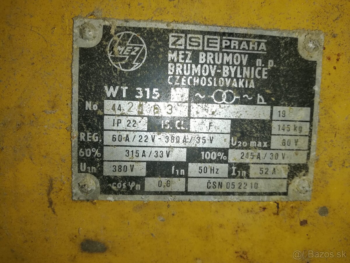 Zváračka WT 315 - 4