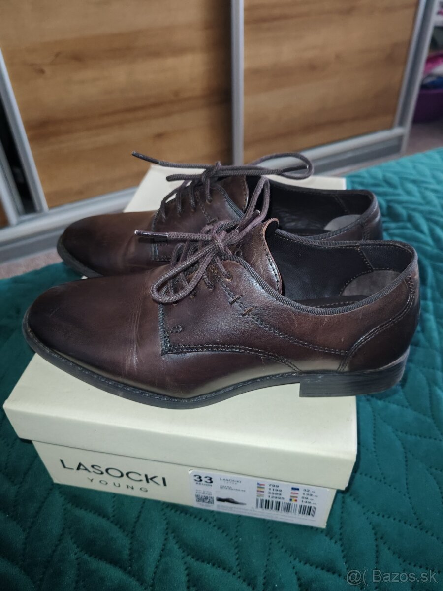 Oblek 134 a topánky 33 - 4