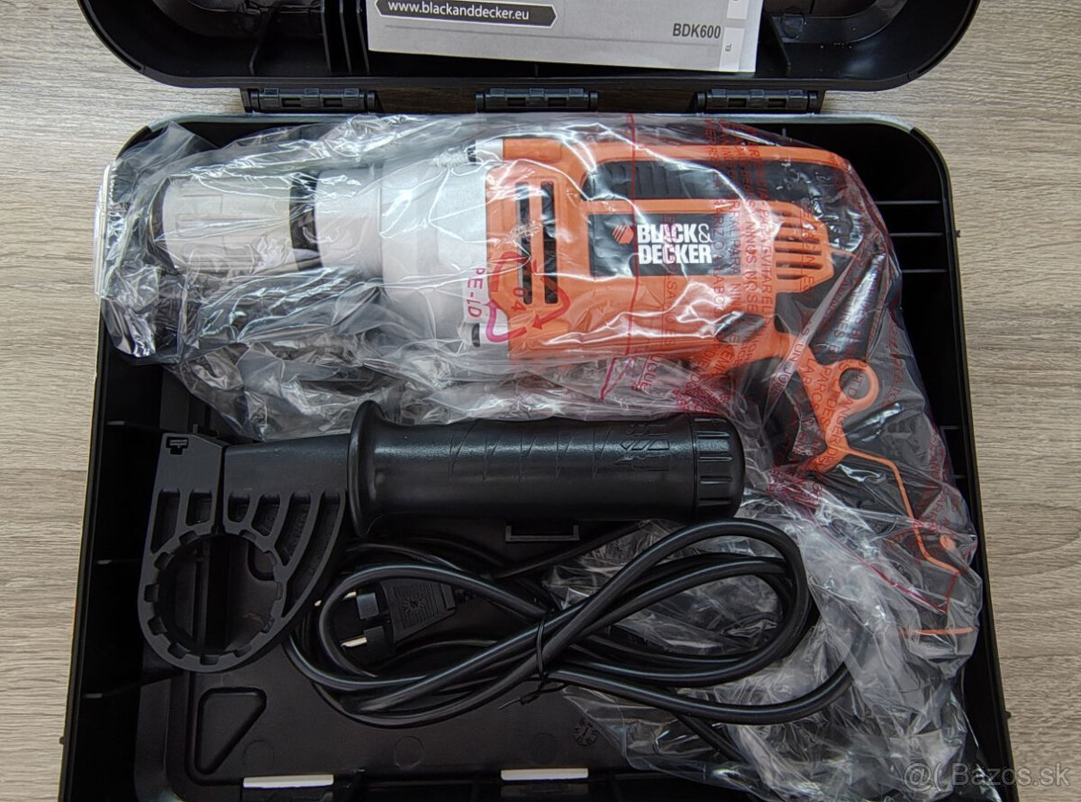 Priklepova vrtacka Black&Decker BDK600K - 4