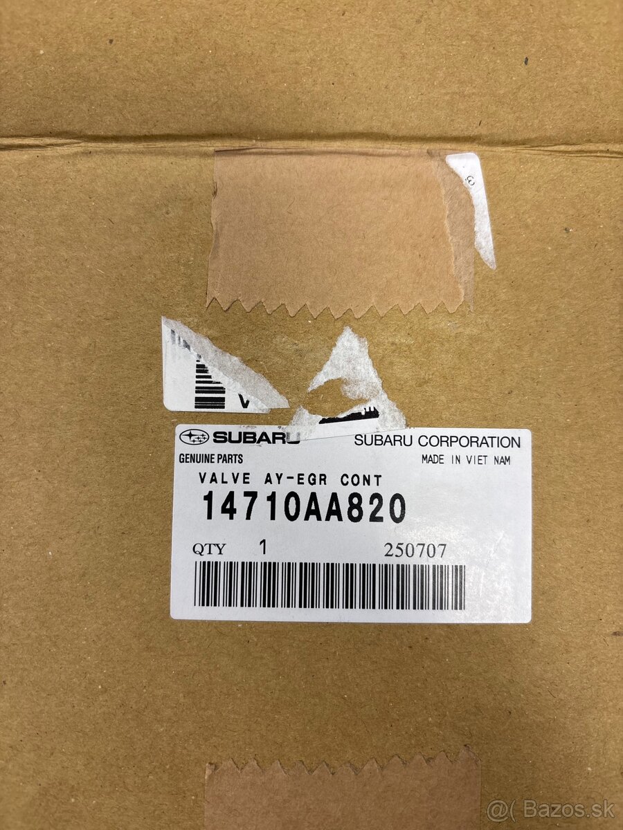 Predám EGR ventil SUBARU - 4