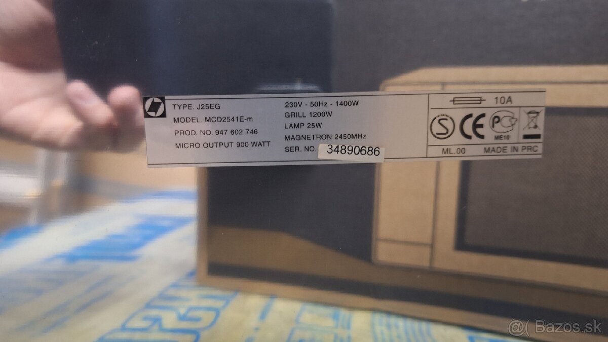 MIKROVLNNA RÚRA AEG MCD2541E-M nerez - 4