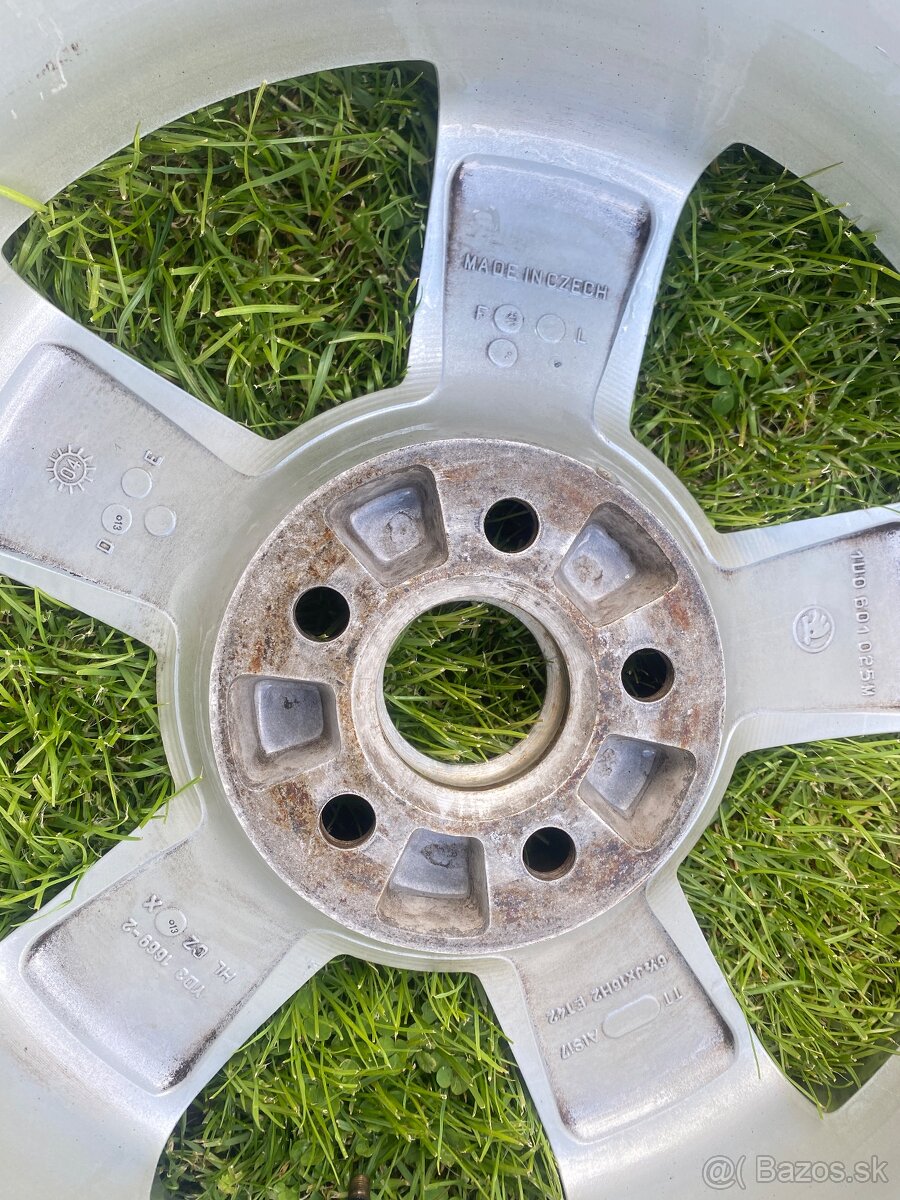 Škoda Hliníkové elektróny 5x100 r16 - 4