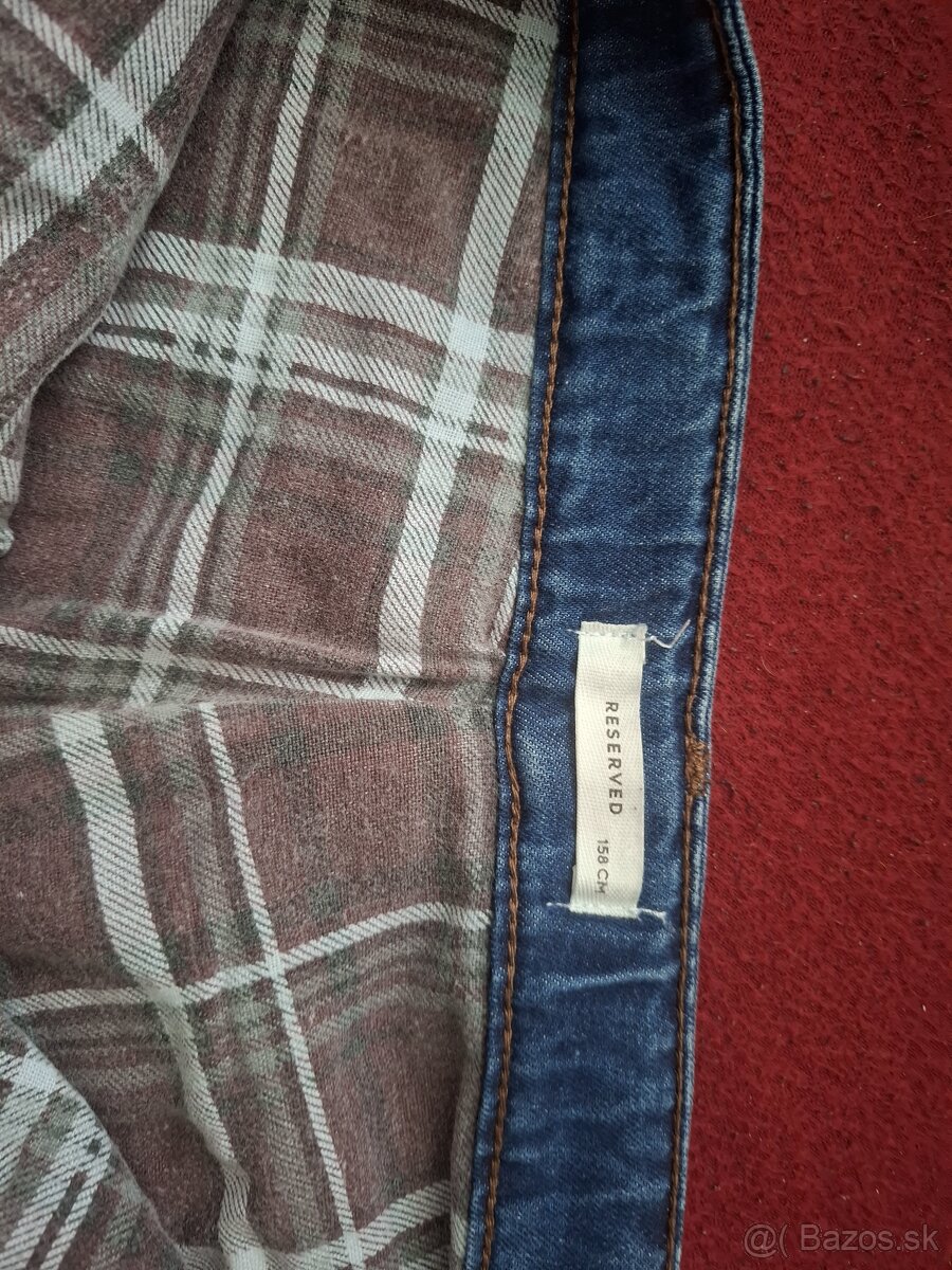 Chlapčenská zateplené nohavice 158 - 4