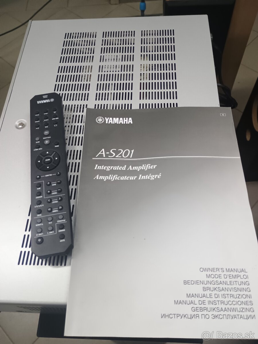 Zosilňovač yamaha a-s201 - 4