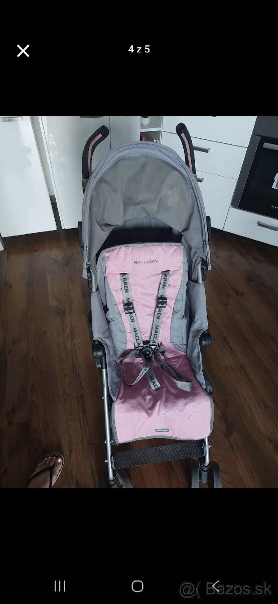 Detský golfový kočík do 15kg mclaren - 4