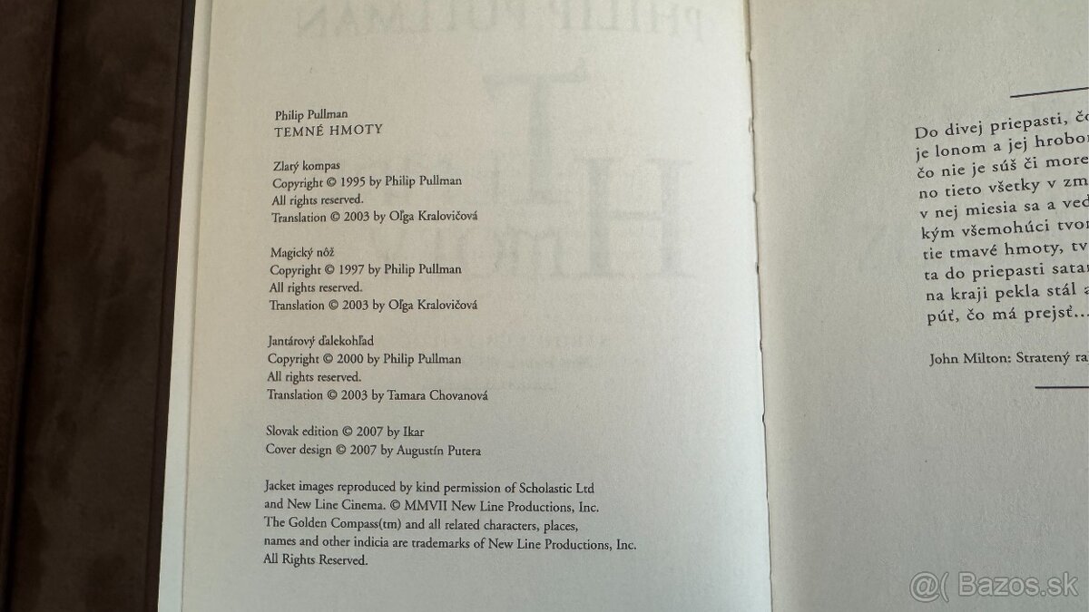 Philip Pullman - Temné hmoty - 4