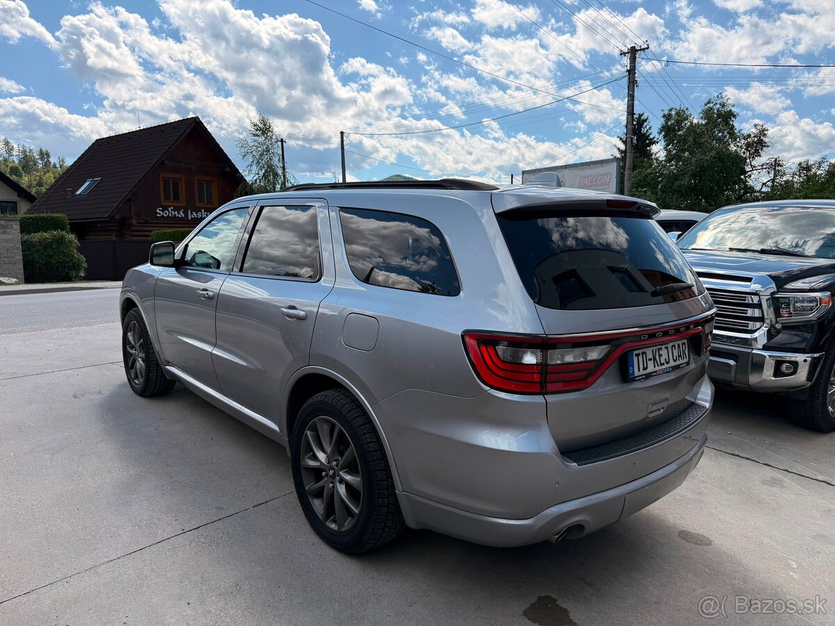 2017 Dodge Durango Sport 3,6 V6 4x4 Koža Šíber - 4