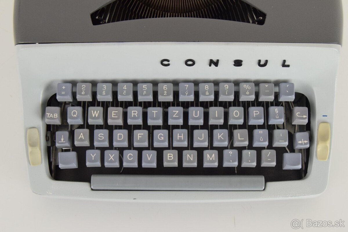 Predám písací stroj CONSUL retro / vintage - 4