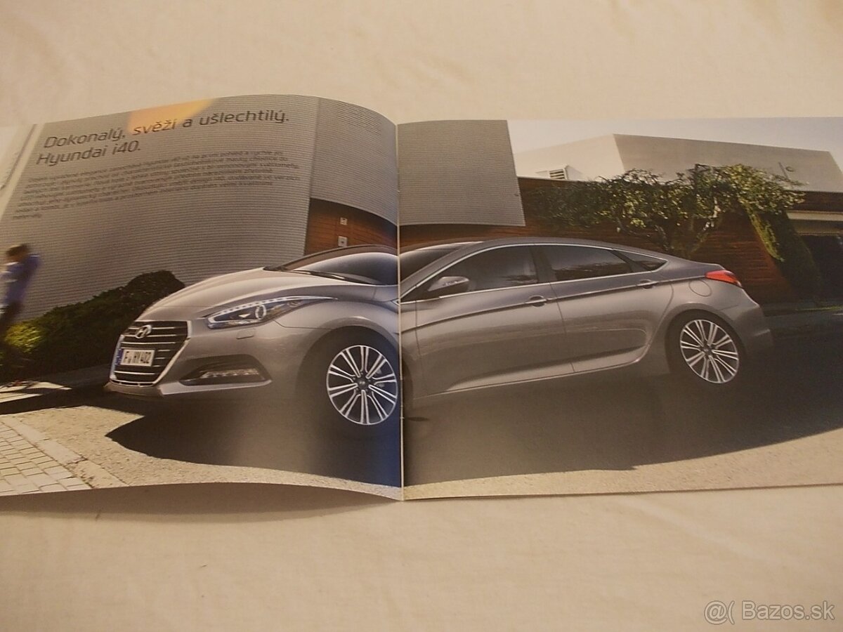 HYUNDAI i30 i40 - sada prospektů - 4