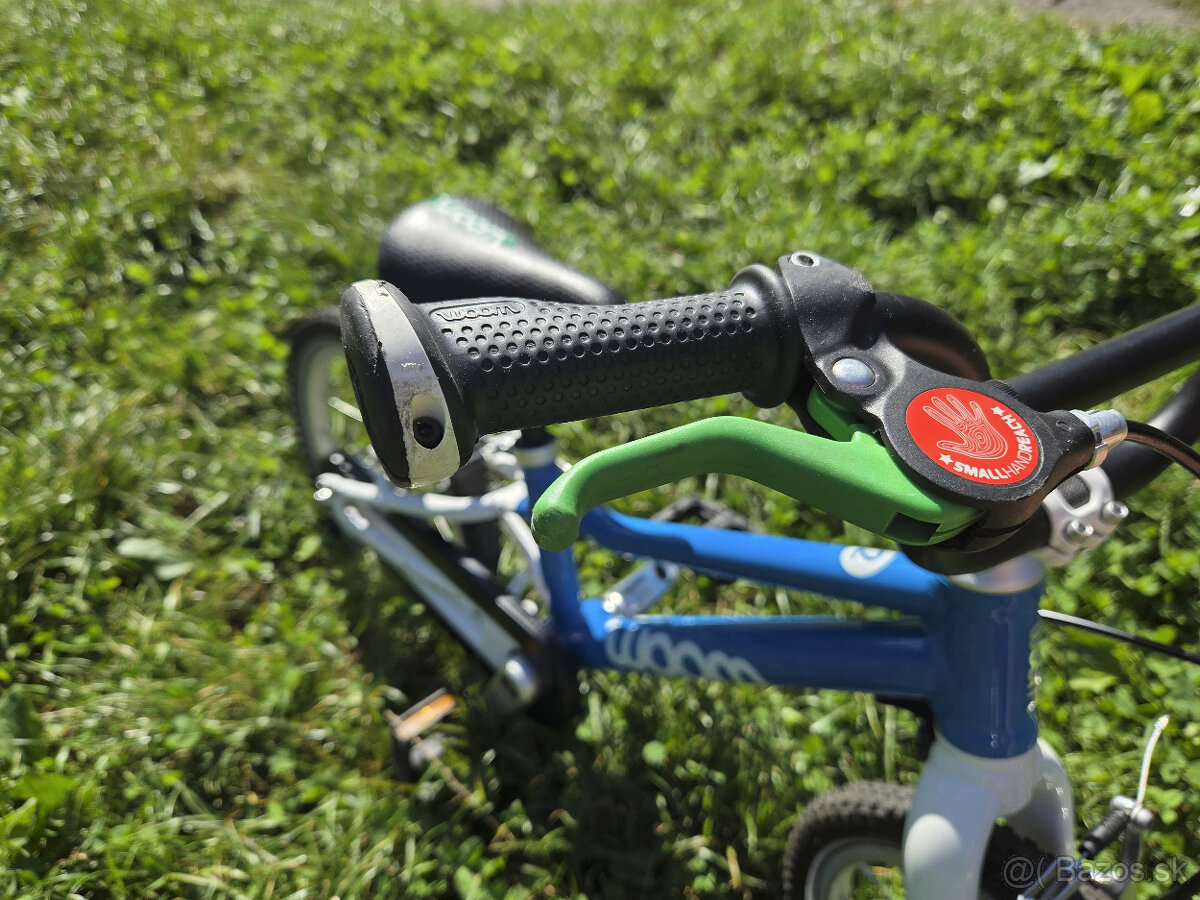 Woom 2 modrý + helma (S) modrá - 4