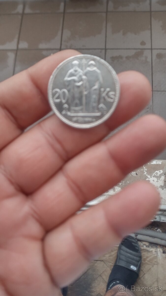 MINCA 20KORUN SLOVENSKÁ REPUBLIKA 1941 - 4