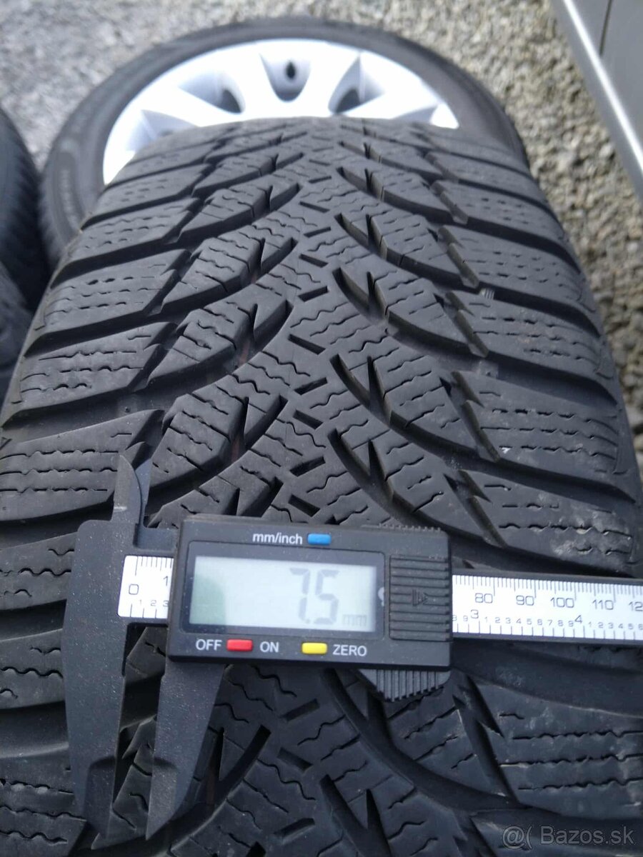 Alu 5 x 112 R 16 + zimné pneu. - 4