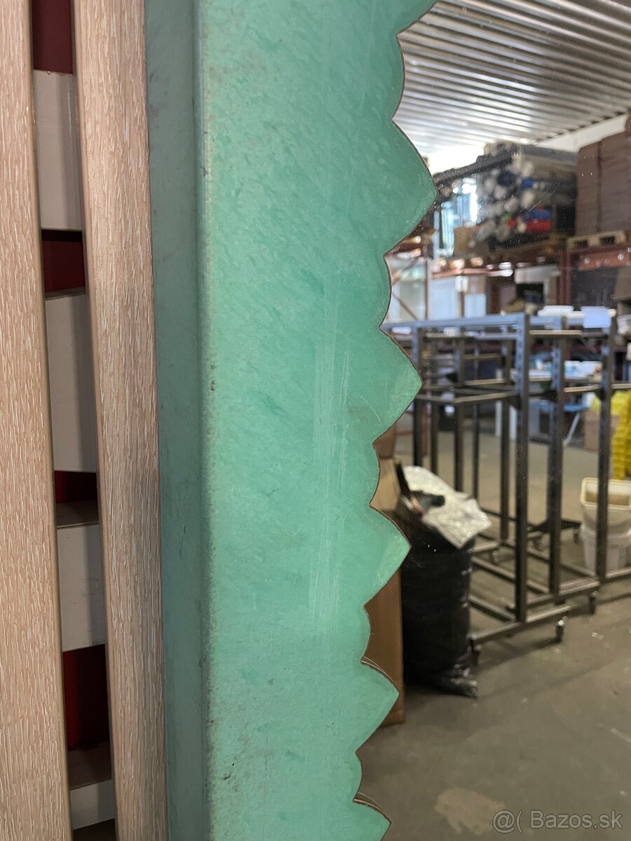 Zrkadlo s kovovým rámom - 4