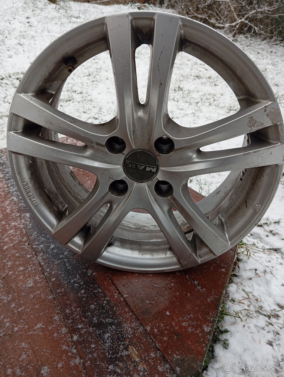 Hliníkové disky R16 výrobca MAK - 4