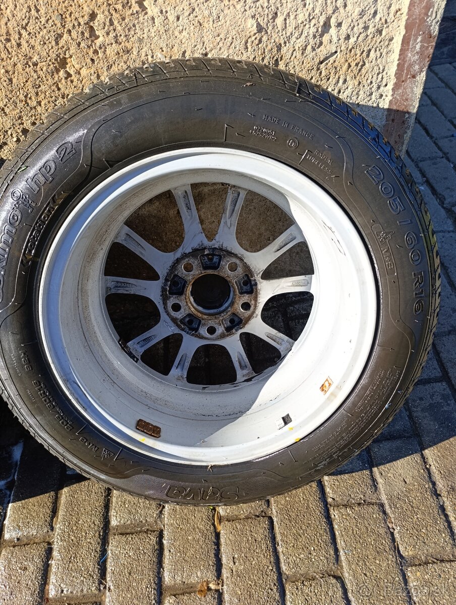 Predám hliníkové disky BMW r16 - 4