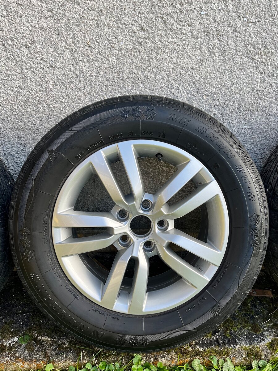 Sada diskov na zimných gumách 5x112 r16 - 4